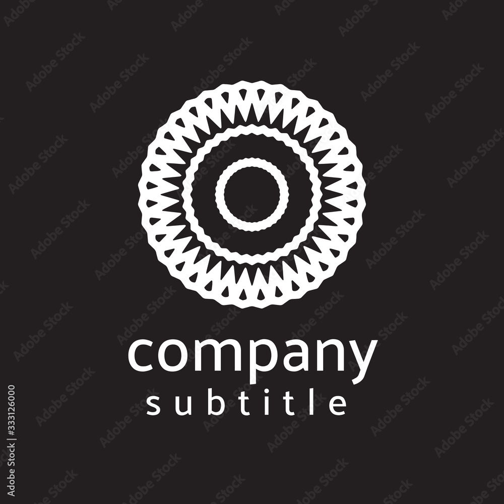 Fototapeta premium ornament logo