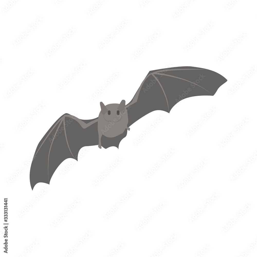Cartoon bat. Cute Cartoon bat, Vector illustration on a white background. Drawing for children. Cartoon bat. Cute Cartoon bat, Vector illustration on a white background. Drawing for children.