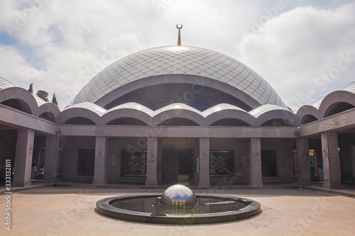 Sakirin Mosque in Uskudar, Istanbul, Turkey. The first mosque to be designed by a woman, and the most carbon neutral mosque in Turkey photo