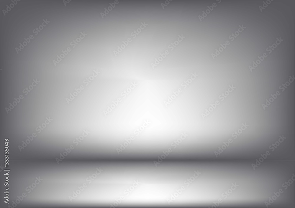 abstract gray and white backgrounds gradient vector illustration, display products ,room, interior abstract gray and white backgrounds gradient vector illustration, display products ,room, interior