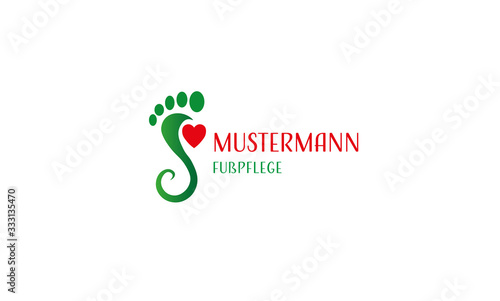 Fußpflege Logo  Massage 