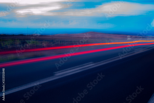 night photography in motion