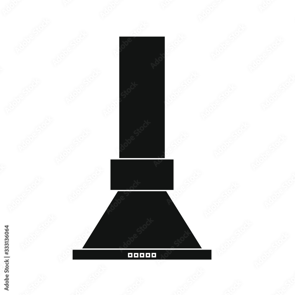kitchen hood on white background kitchen hood on white background