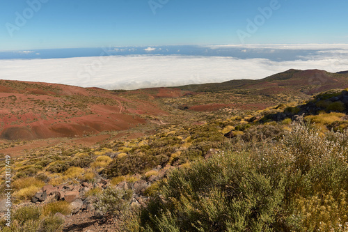 views of El Teide National Park in Tenerife, Canary Islands, Spain © PriscilaGher