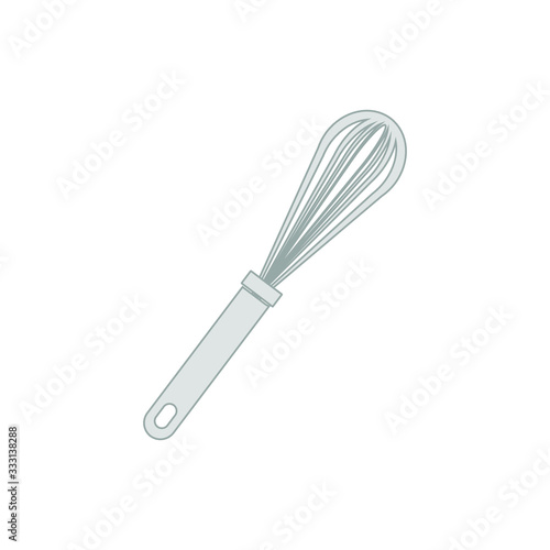 pastry mixer on white background