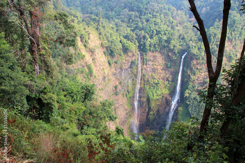 tad fane waterfall in laos