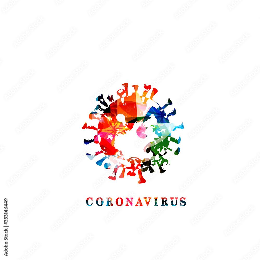 Coronavirus, COVID-19 microbe symbol isolated vector illustartion. Pathogen respiratory infection coronavirus prevention web banner, COVID -19 influenza pandemic poster background Coronavirus, COVID-19 microbe symbol isolated vector illustartion. Pathogen respiratory infection coronavirus prevention web banner, COVID -19 influenza pandemic poster background