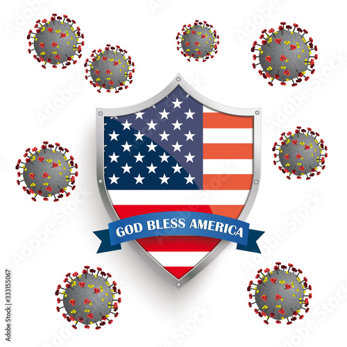 USA Shield Corona Virus