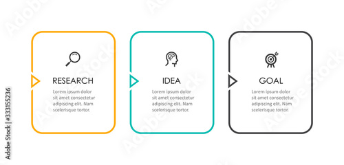 Vector infographic template