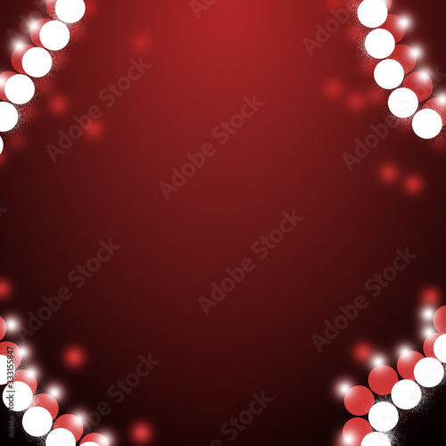 christmas background with lights photo