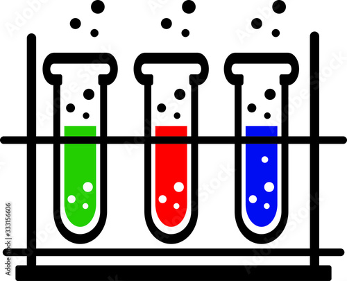 Test Tubes Rack Color Icon Chemical lab, Chemical laboratory equipment, Coronavirus test tubes.  Výsledky vyhľadávania Výsledky z internetu  Coronavirus vaccine.