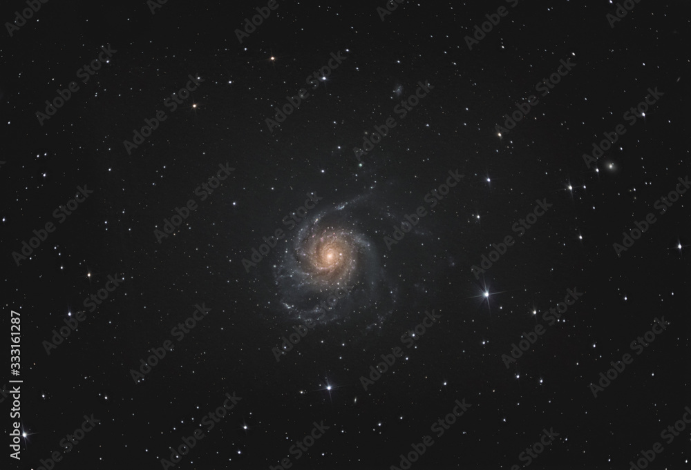 Galassia a spirale M101 Pinwheel 