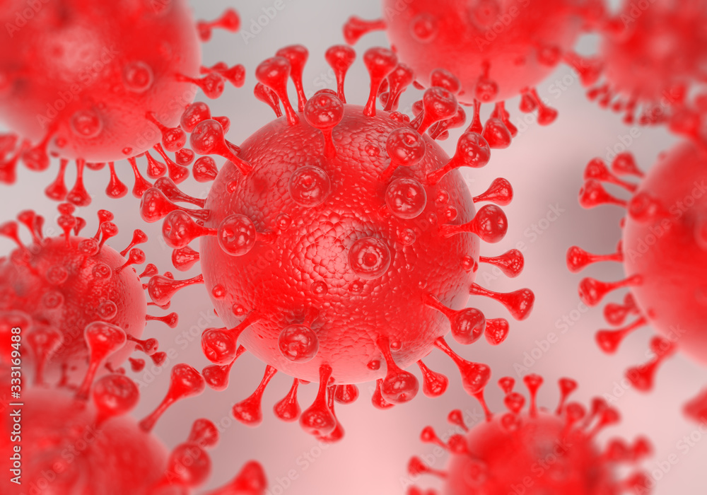 Fototapeta Corona Virus Concept