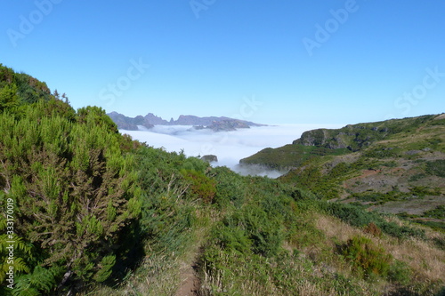 Madeira über den Wolken Hochebene