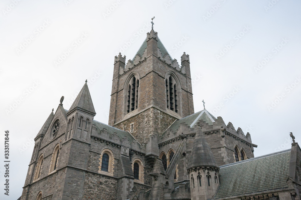 Christchurch Cathedral in Dublin City, Ireland