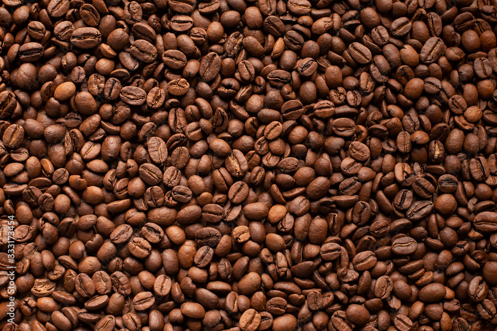 Coffee Beans Background. Close Up. Coffee Beans Background. Close Up.