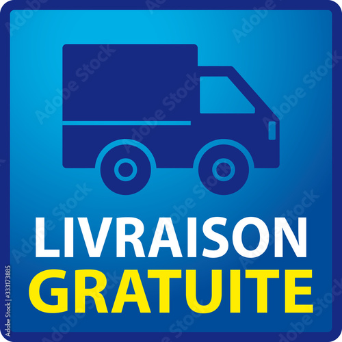 CARRE BLEU CAMION LIVRAISON GRATUITE