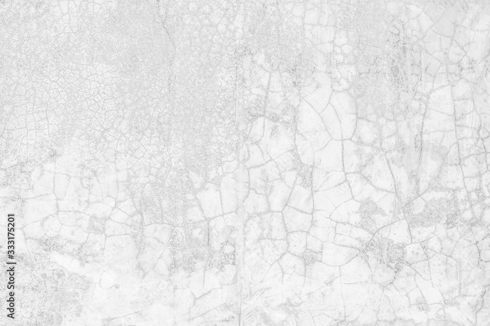 Obraz premium Old grunge white cement wall texture for background
