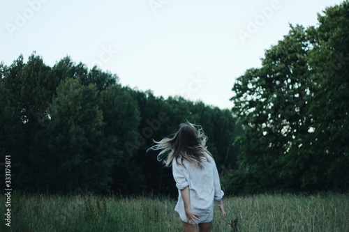 Girl in a meadow