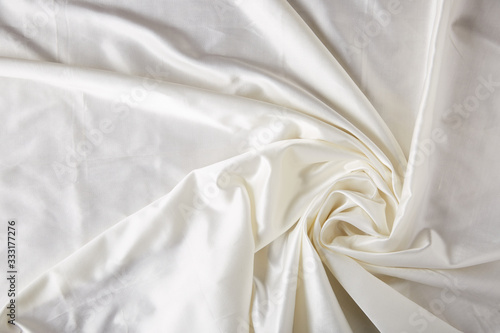 White and black fabric texture.