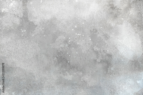 Ultimate Gray background texture in concrete. Color of the year 2021. Copy space. 