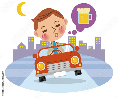 飲酒運転イメージ（背景あり）