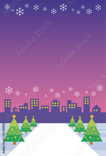 冬・年末の背景・バックグラウンド