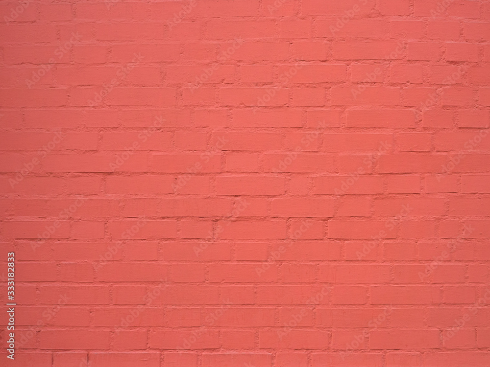 texture: old cracked brick wall painted in red paint texture: old cracked brick wall painted in red paint