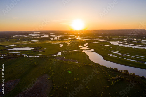 Green country land photo