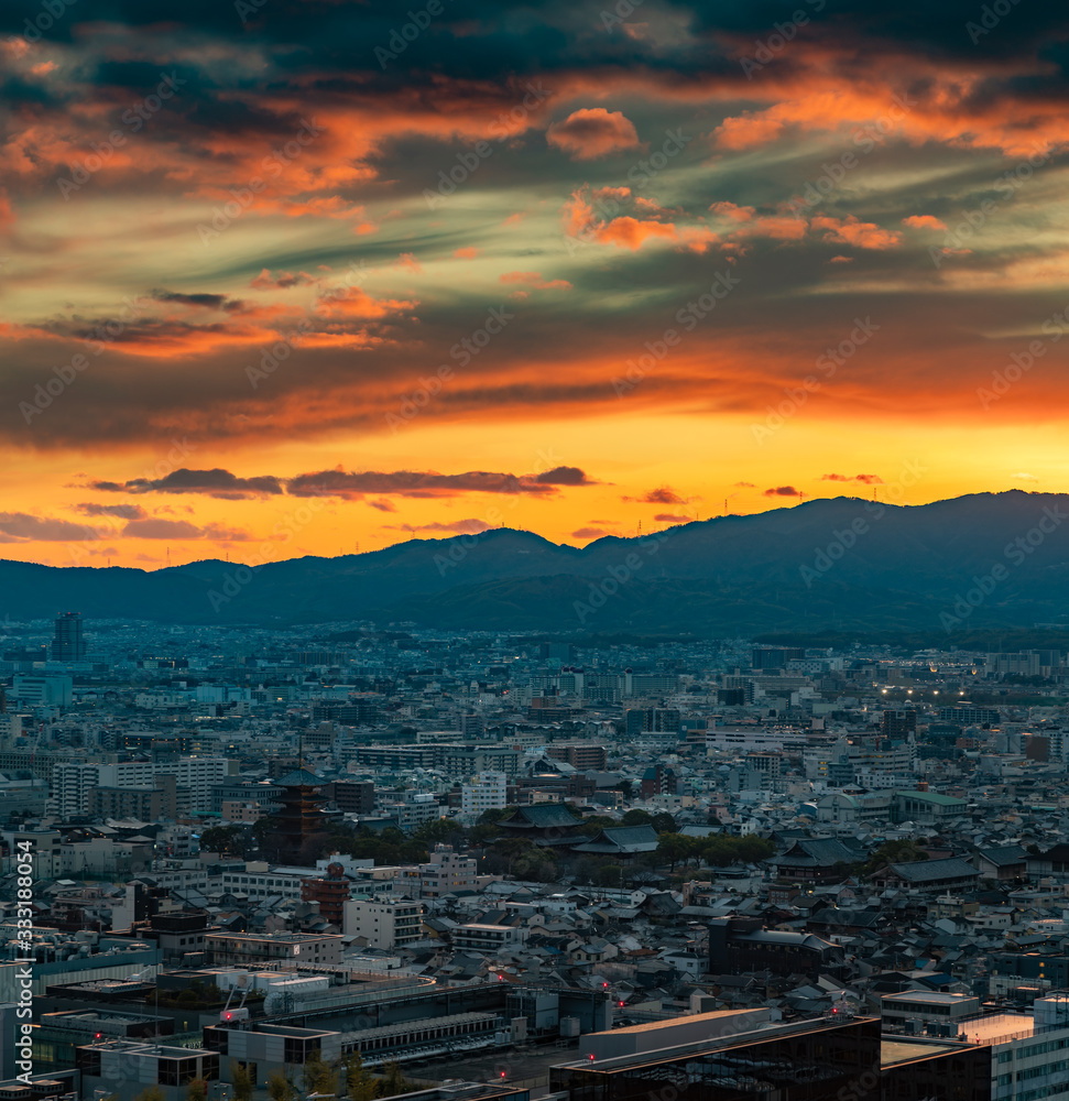 Kyoto Sunset VI