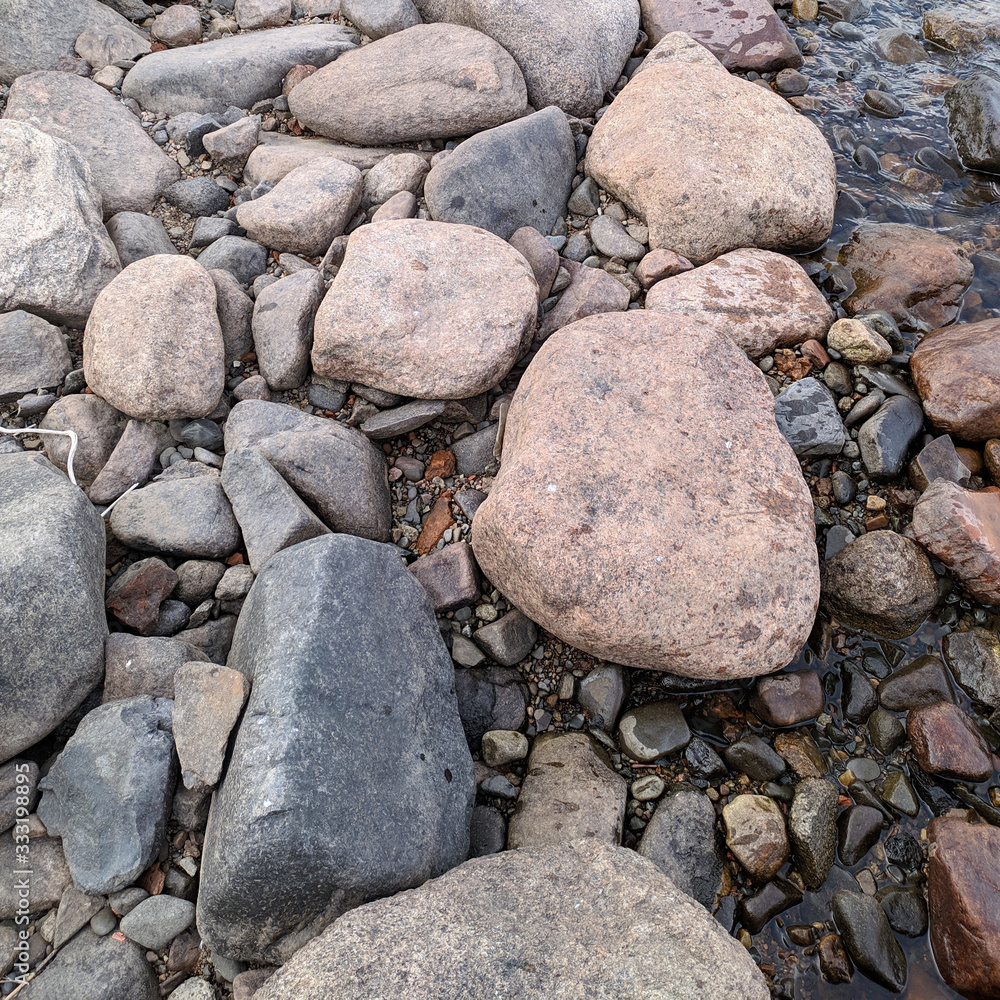 photography of river stones, top view, texture photography of river stones, top view, texture
