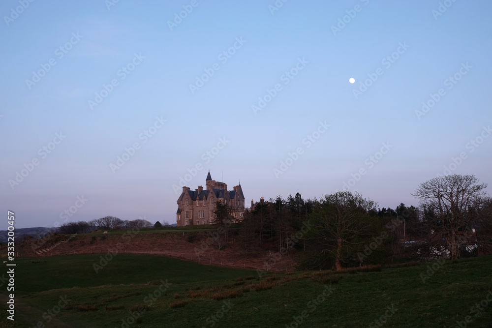 Glengorm Castle sur l'île de Mull en Ecosse