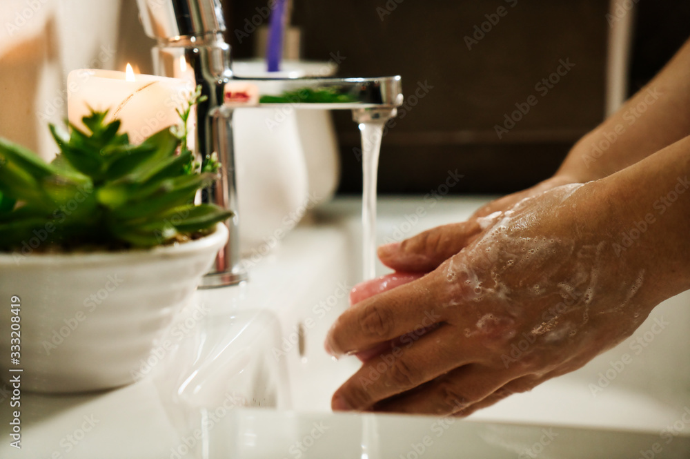 Corona Virus pandemic protection by washing hands frequently. Corona Virus pandemic protection by washing hands frequently.