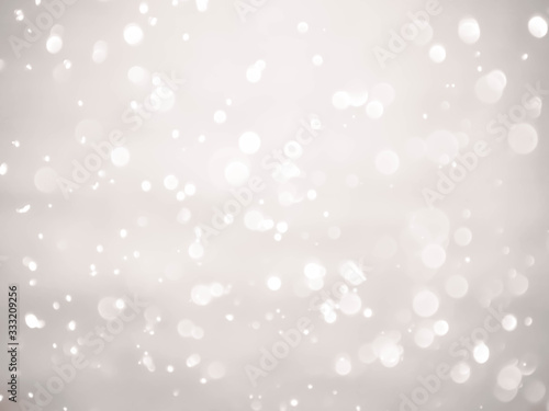 white bokeh lights defocused.Abstract bokeh lights with soft light background. Blur wall.