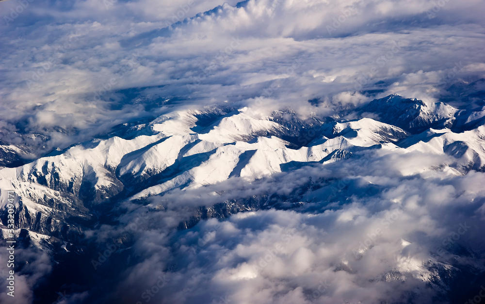 Fototapeta premium Himalaya mountain in Tibet