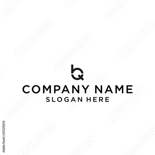 qb logo icon design vector