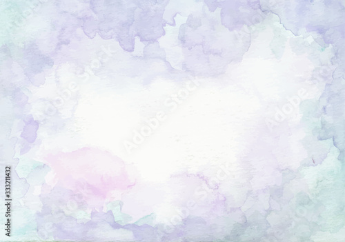 soft blue abstract watercolor texture background