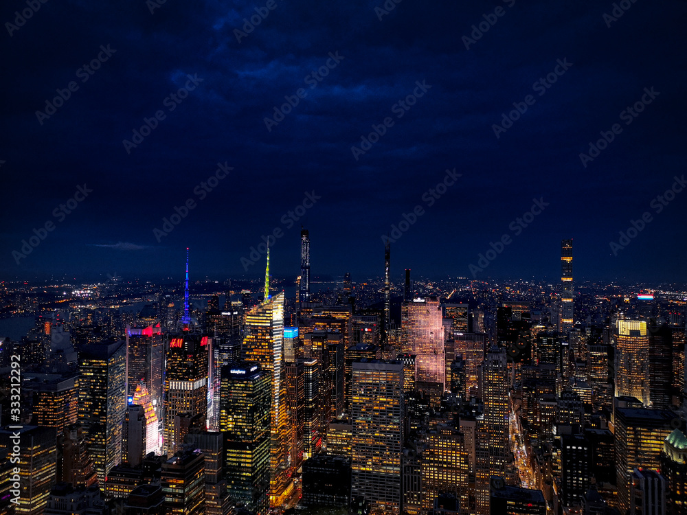 Manhattan skyline (from Empire State Building)