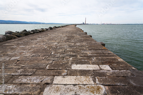 Photography The Great South Wall and Poolbeg Lighthouse, Ringsend, Dublin, Ireland