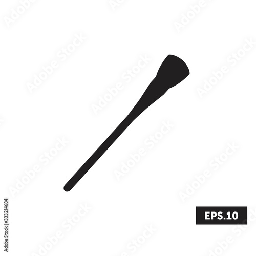 Cosmetic Brush Icon, Beauty and Fashion sign/symbol vector