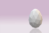 Low poly egg