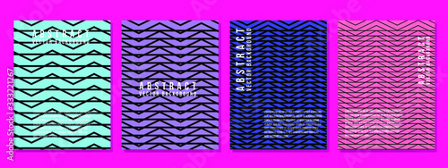 geometric abstract vector backgrounds set with line waves ,geometric patterns,geometric backgrounds ,abstract Covers.texture line,geometric cover, Templates for brochures, posters, banners and cards.