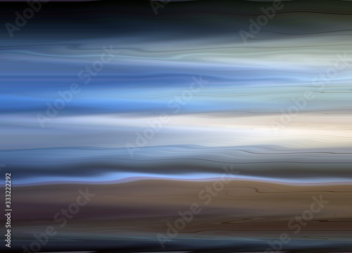 Wavy abstract color mixture artistic background
