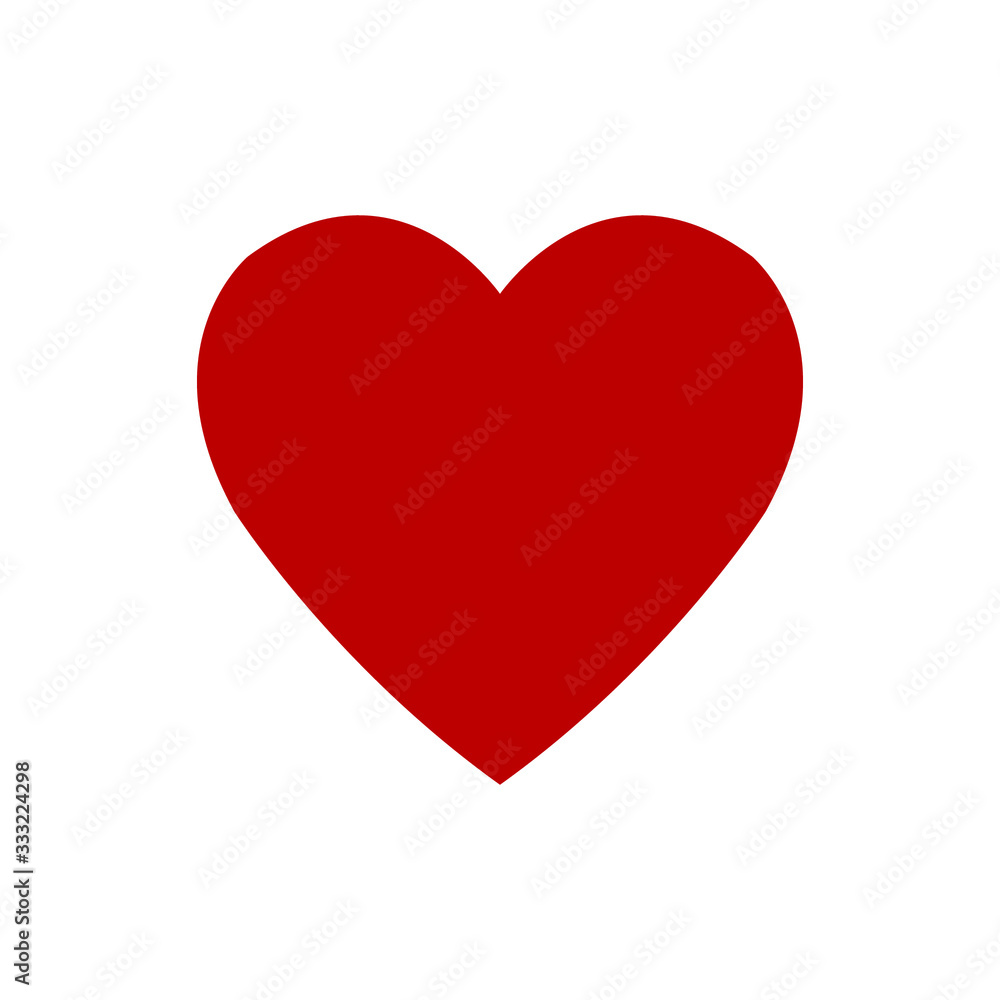 Collection of heart icon vector illustrations, Love set symbol