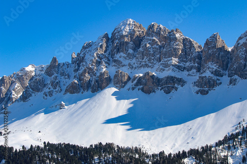 Alpine landscape,  Italian Dolomites in Italy