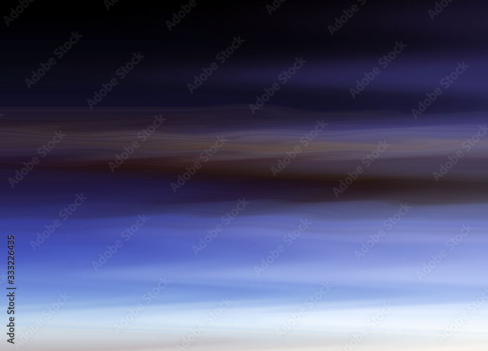 Obraz premium Paintlike horizontal abstract texture of mixed colours. Smooth artistic background showing a concept of motion, speed, blending.