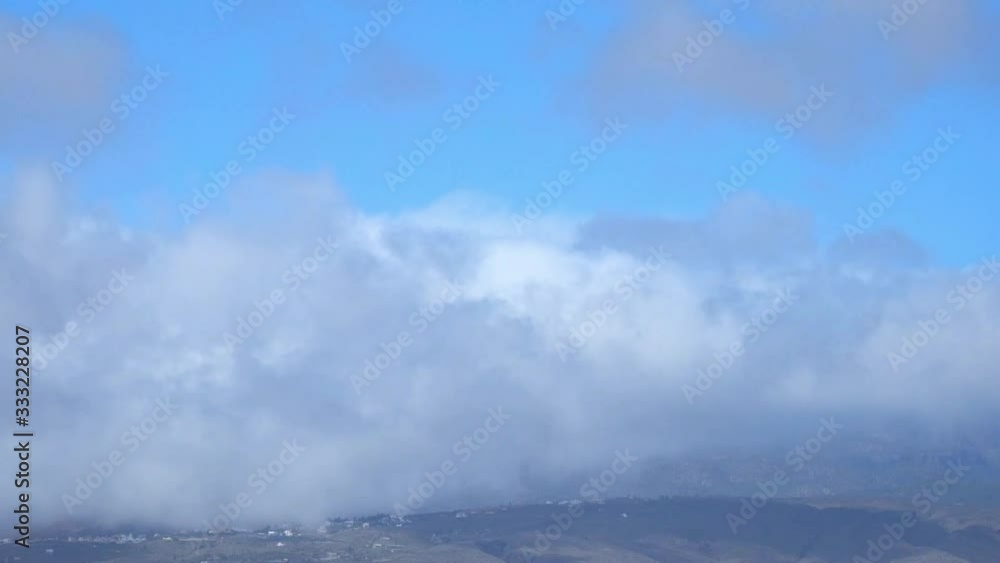 Fast forward landscape place with mountains and clouds moving and changing weather - light and shadow in country yard background - concept of time Fast forward landscape place with mountains and clouds moving and changing weather - light and shadow in country yard background - concept of time