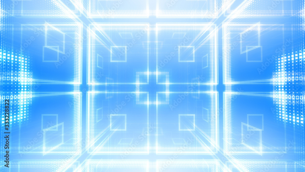 Disco club space illumination neon light room floor wall 3D illustration abstract background Disco club space illumination neon light room floor wall 3D illustration abstract background