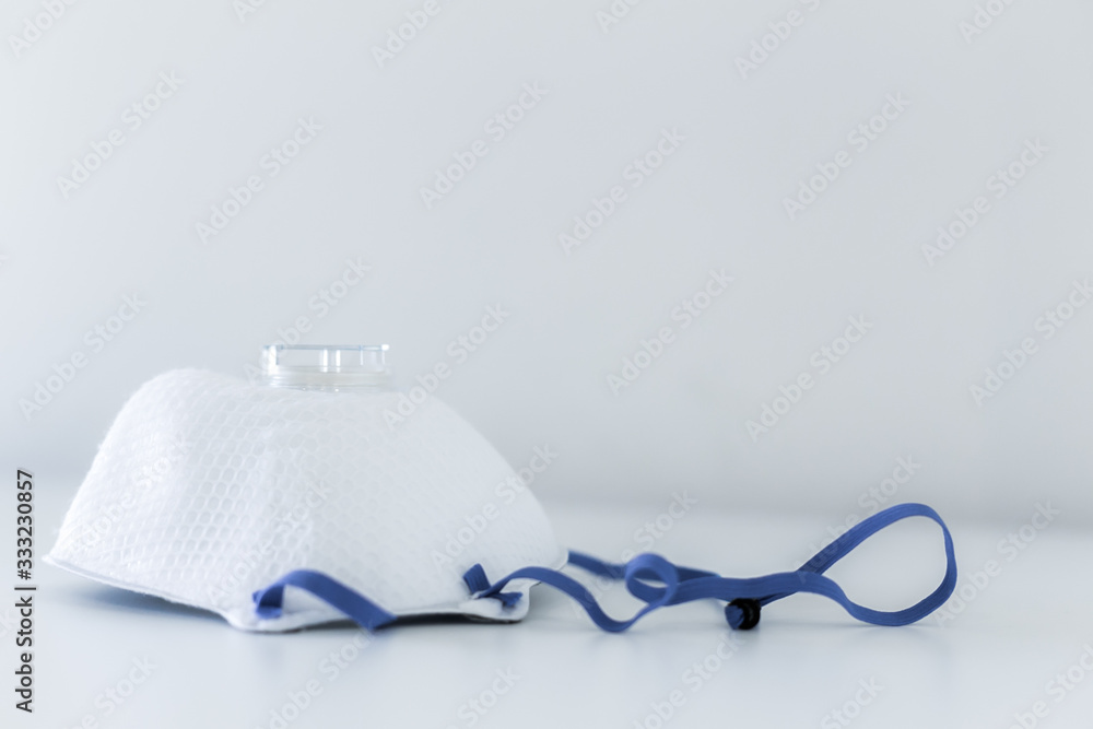 Face mask on white background. Face mask on white background.