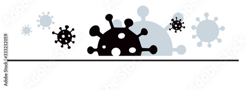 BANNIÈRE CORONAVIRUS VIERGE